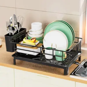 Dish draining rack